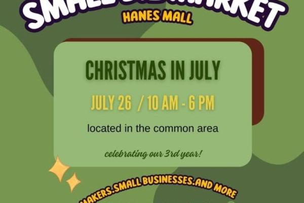 Christmas In July - Small Biz Market Photo