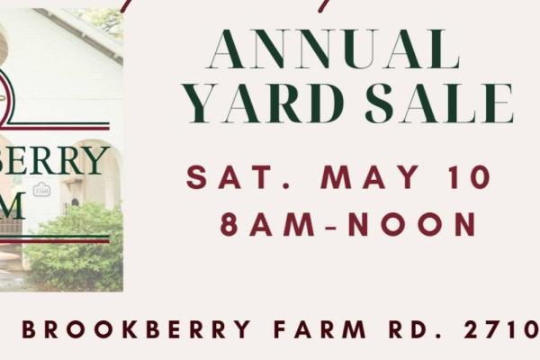 Annual Brookberry Farm Yard Sale Photo