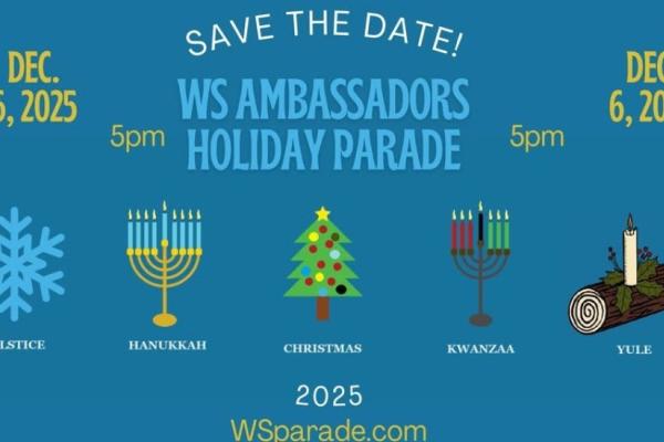 2025 WS Ambassadors Holiday Parade Photo