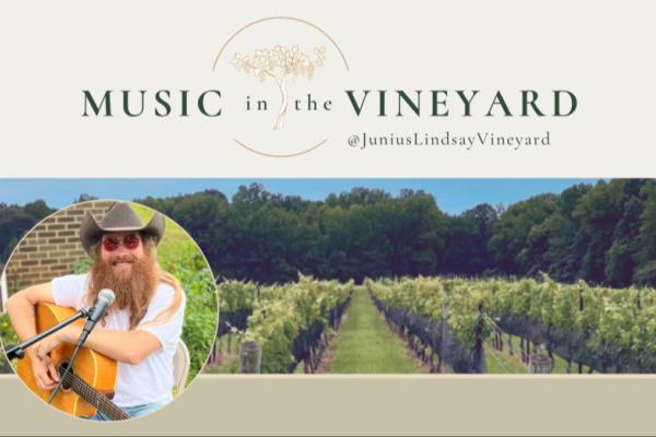 Music in the Vineyard: Jeremiah Barr Photo