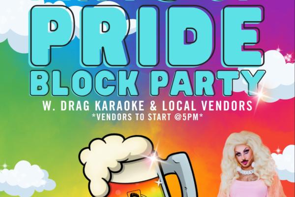Pints of Pride Block Party hosted by Anna Yacht Photo