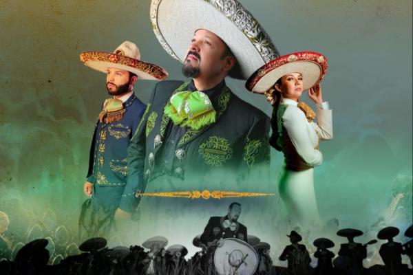 Pepe Aguilar, Leonardo Aguilar, and Lupita Infante Photo