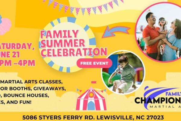 Family Summer Celebration Photo