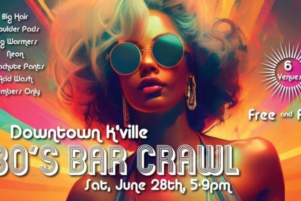 Downtown Kernersville 80's Bar Crawl Photo