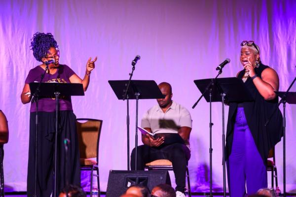 Living Room Theatre: Staged Reading by NC Black Rep Photo