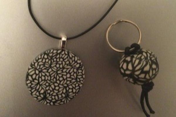 Polymer Clay Pendant Photo