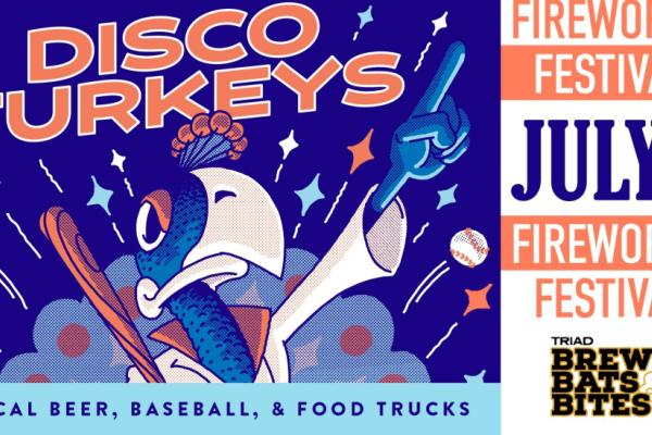 Carolina Disco Turkeys 4th of July Game, Fireworks, & Festival Photo