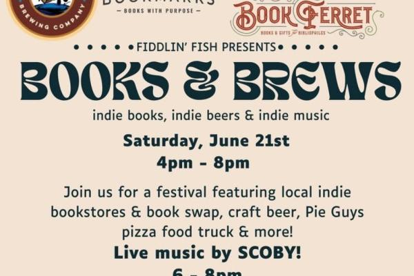 Fiddlin' Fish presents Books and Brews Photo