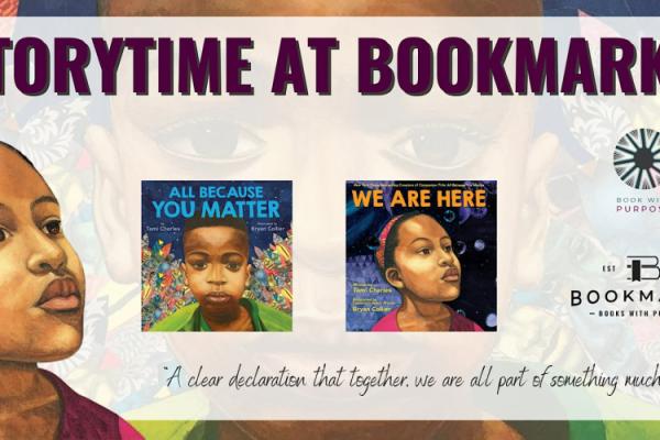 Storytime at Bookmarks: Book with Purpose Photo