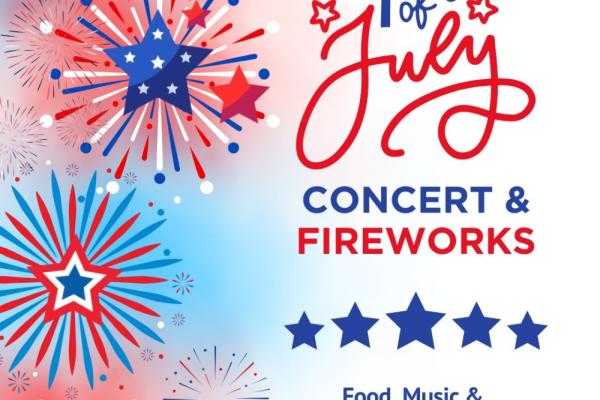 4th of July Fireworks & Concert Photo