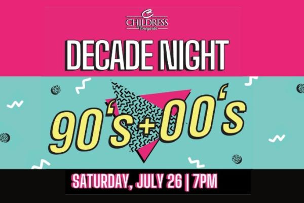 90's & 00's Decade Night Photo