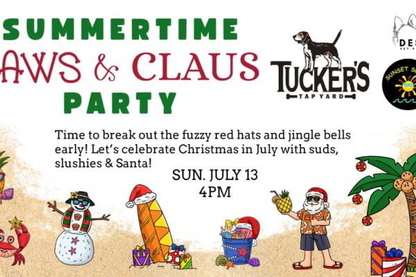 Summertime Paws & Claus Party Photo