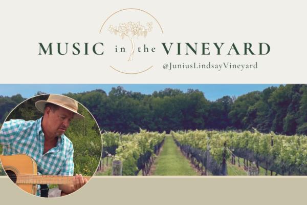 Music in the Vineyard: Chuck Mann Photo