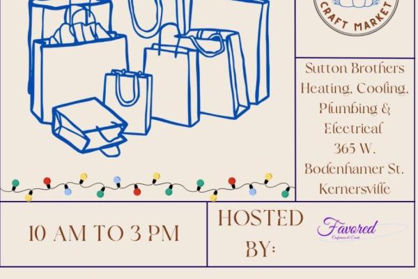 Christmas in July: Artisan Craft Market Photo