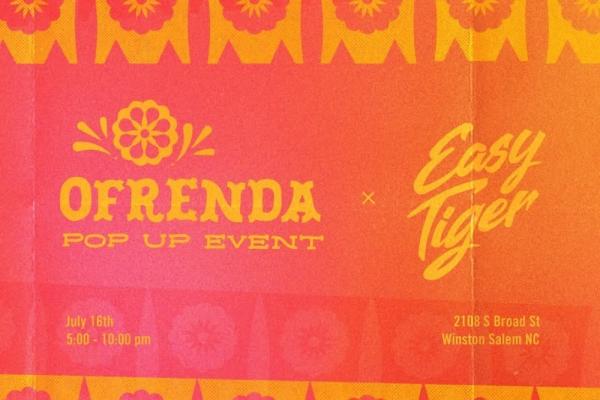 Ofrenda Pop-Up x Easy Tiger Beer Garden Photo