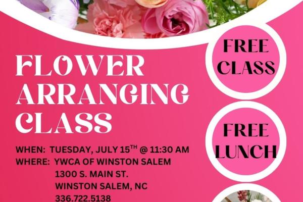 Flower Arranging Class Photo