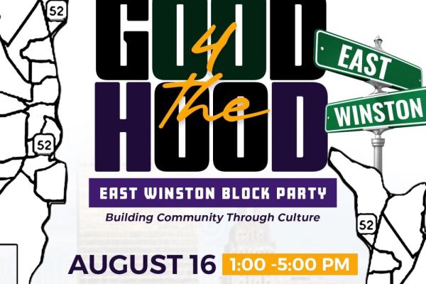 Good for the Hood, East Winston Block Party Photo