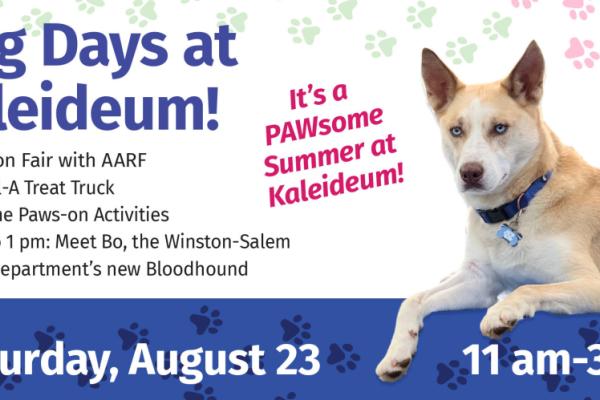 Dog Days at Kaleideum Photo