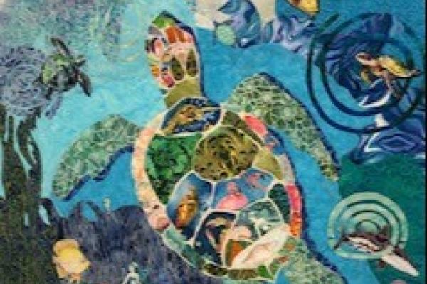 Textile Collage Photo