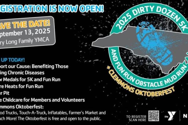 Dirty Dozen 5K and Fun Run Obstacle Mud Run & Clemmons Oktoberfes Photo