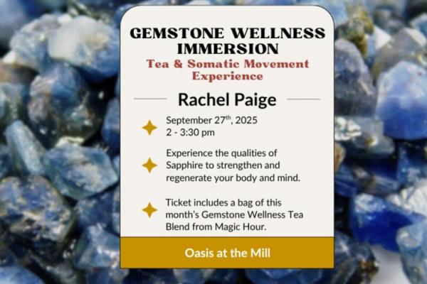 Gemstone Wellness Immersion: Tea & Somatic Movement Experience Photo