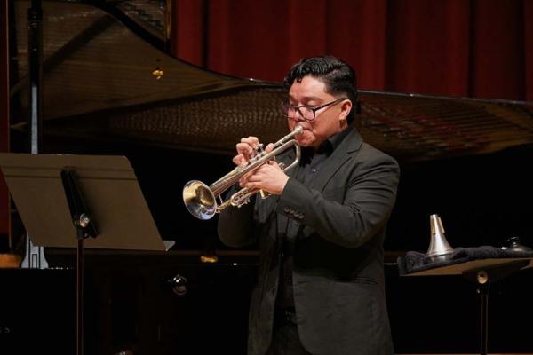 UNCSA Trumpet Students in Recital Photo