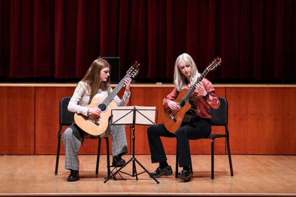 UNCSA Guitar Studios in Recital Photo