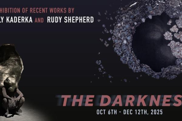 The Darkness: Recent works by Rudy Shepherd and Molly Kaderka Photo