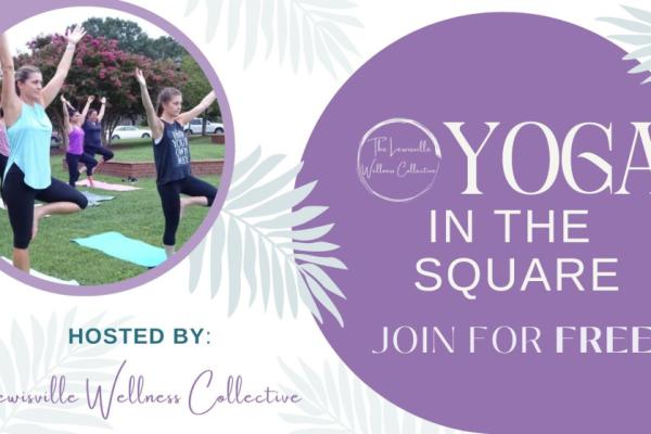 Yoga in the Square Photo