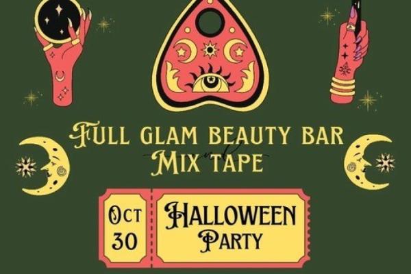 Halloween Party | Full Glam Beauty Bar Photo