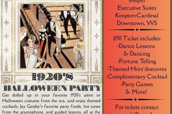 1920's Halloween Party Photo