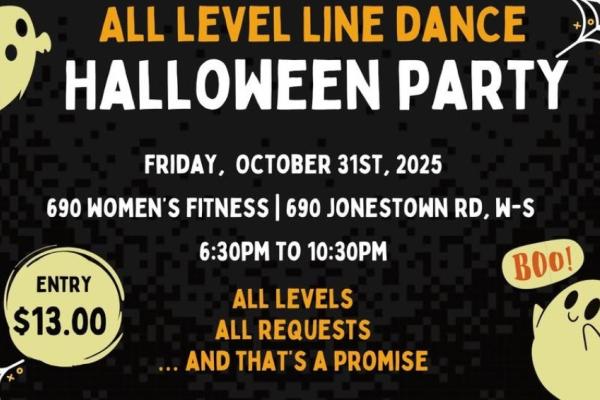 Halloween Line Dance Party Photo