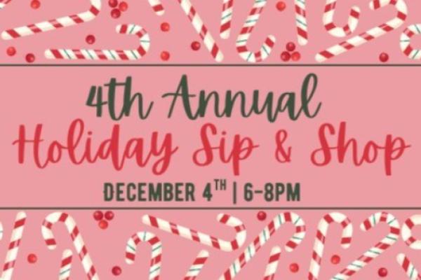 4th Annual Holiday Sip & Shop Photo