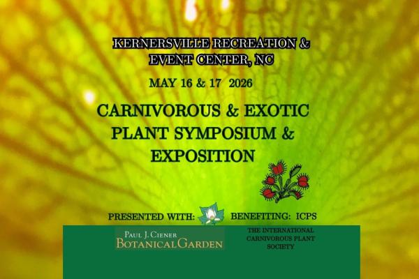 Carnivorous & Exotic Plant Symposium & Expo Photo