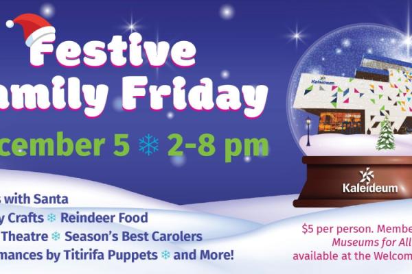 Festive Family Friday at Kaleideum Photo