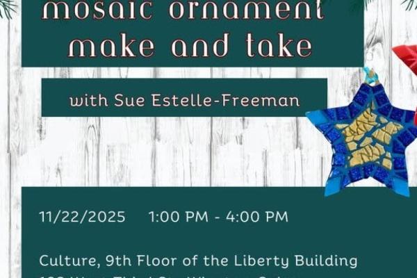 Mosaic Ornament Make and Take Photo