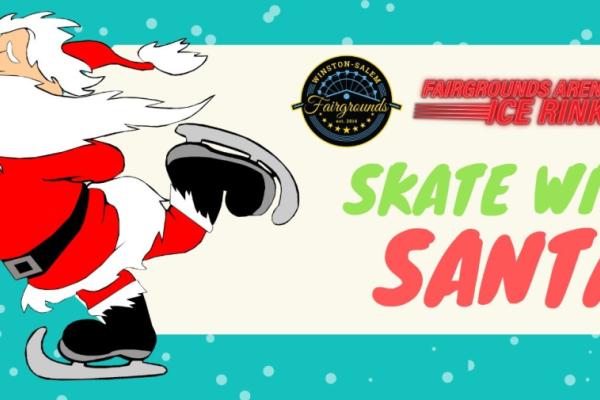 Skate with Santa Photo