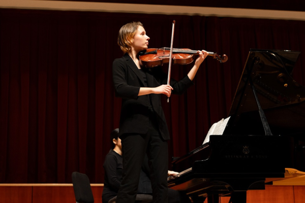 UNCSA Viola Studio in Recital Photo