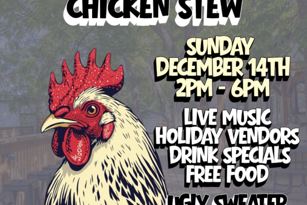 Ugly Sweater Holiday Chicken Stew w/ Holiday Vendors at Bar Nola Photo