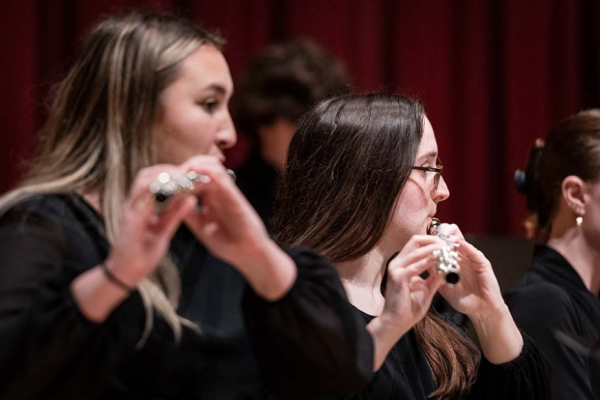 UNCSA Flute Studio in Recital Photo