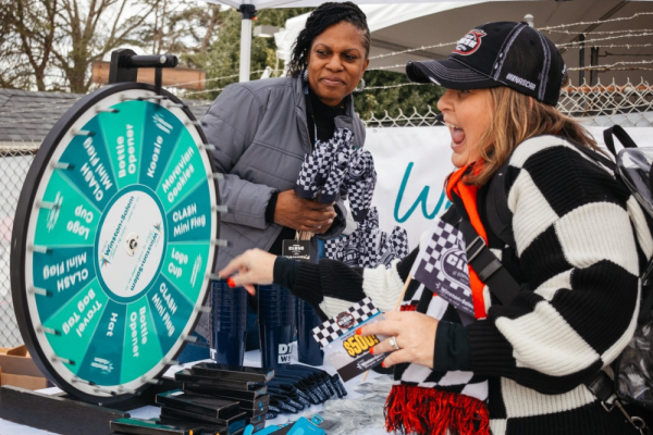 NASCAR Clash Fanfare at Merschel Park Photo