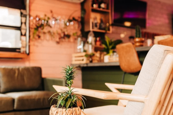 Live Progressive Jazz with Vintage Astronaut Photo