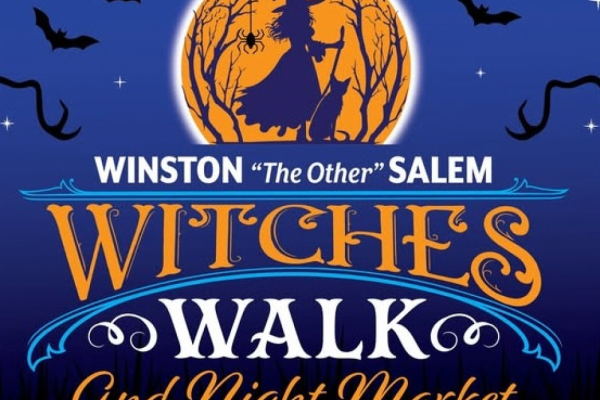 3rd Annual Downtown Witches Walk & Winston "the Other" Salem Photo