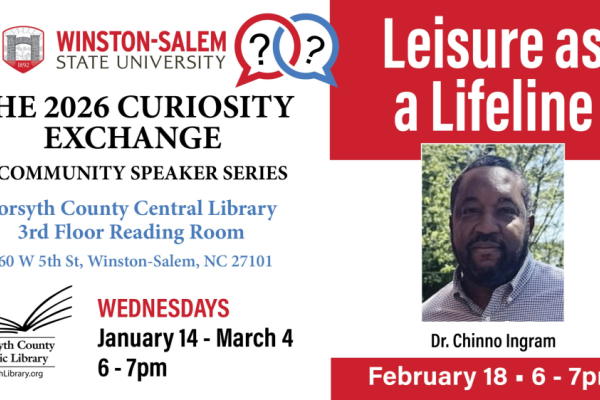 Leisure as a Lifeline - Community Speaker Series Photo