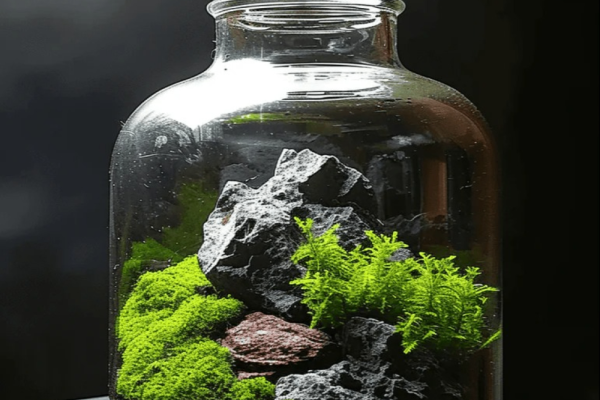 DIY Wellness Wednesday Terrarium Sanctuary Photo