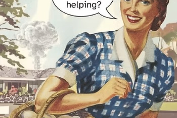 Five Lesbians Eating a Quiche Photo