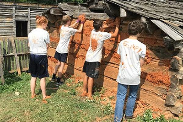 Spring Homeschool Living History Day Photo