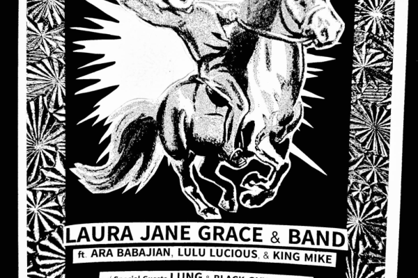 Laura Jane Grace & Band | LUNG | Black Guy Fawkes Photo
