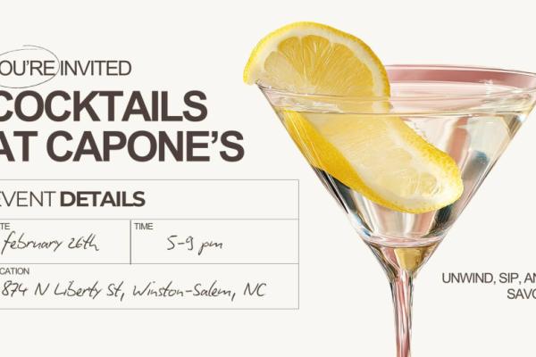 Cocktails at Capone's | Thursday, February 26th Photo