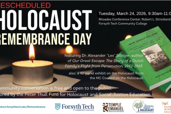 Holocaust Remembrance Day 2026 (Rescheduled) Photo